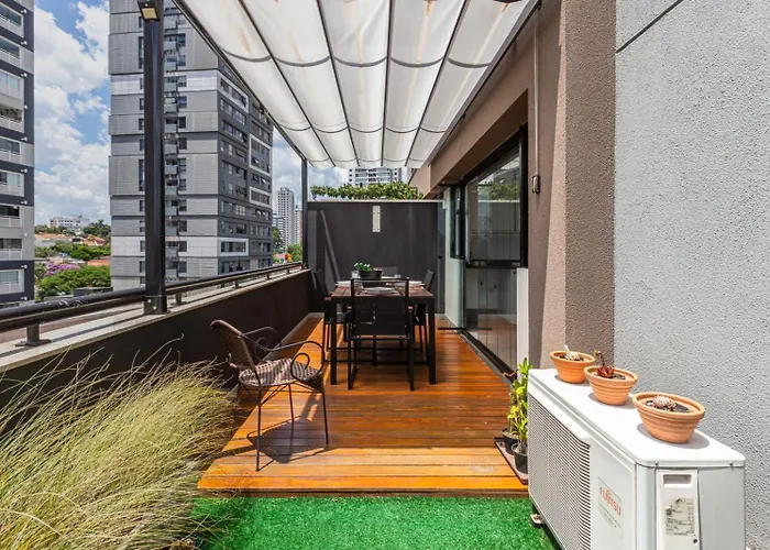 Easy Star - Studio Com Garden Encantador Ao Lado De Congonhas - Df01H