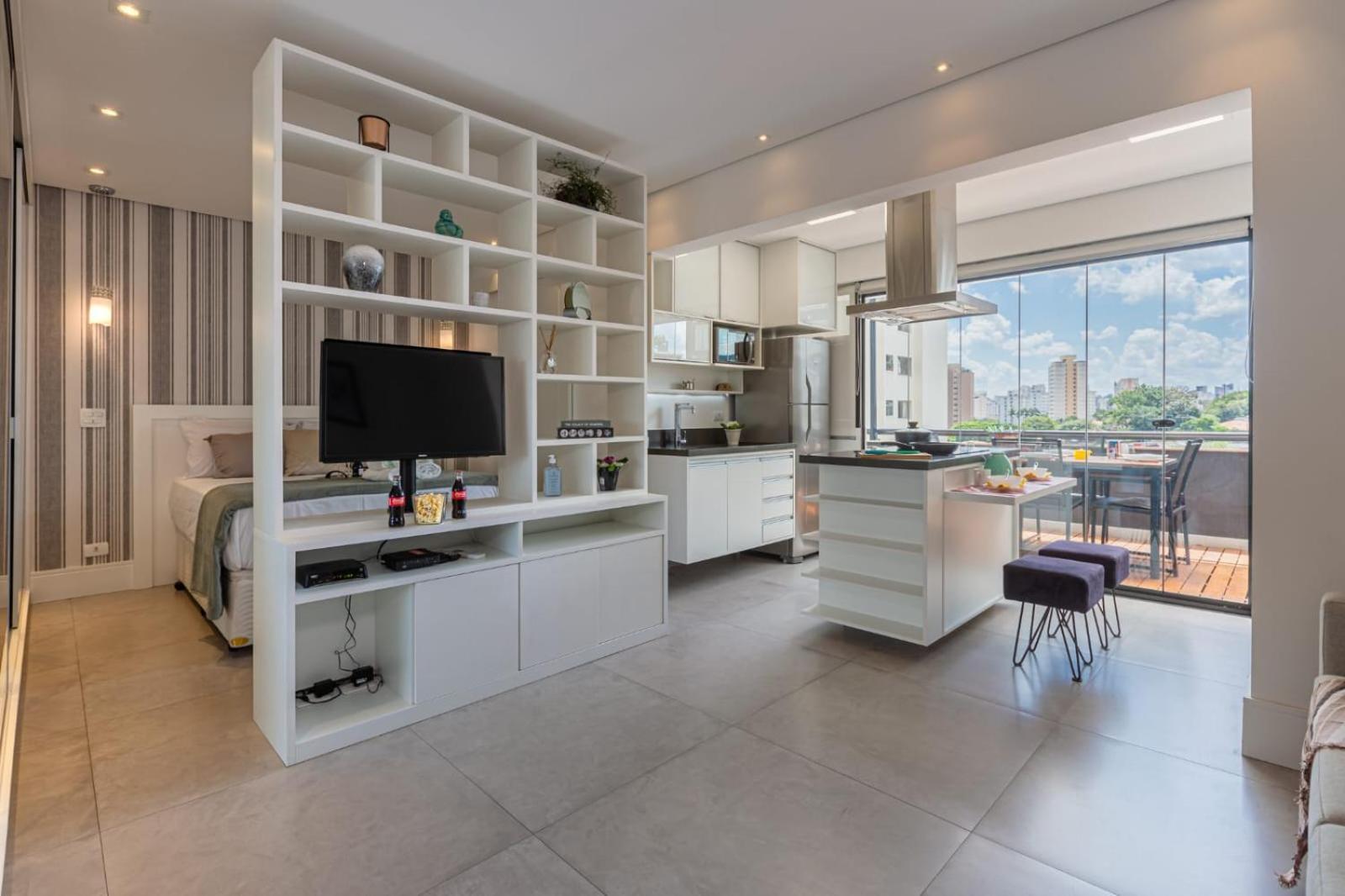 Apartamento Easy Star - Com Garden Encantador Ao Lado De Congonhas - Df01h *
