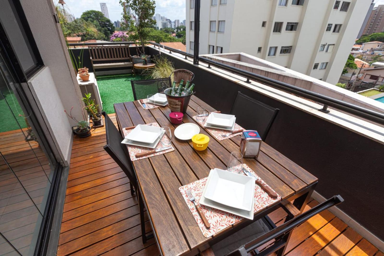 Apartamento Easy Star - Com Garden Encantador Ao Lado De Congonhas - Df01h São Paulo