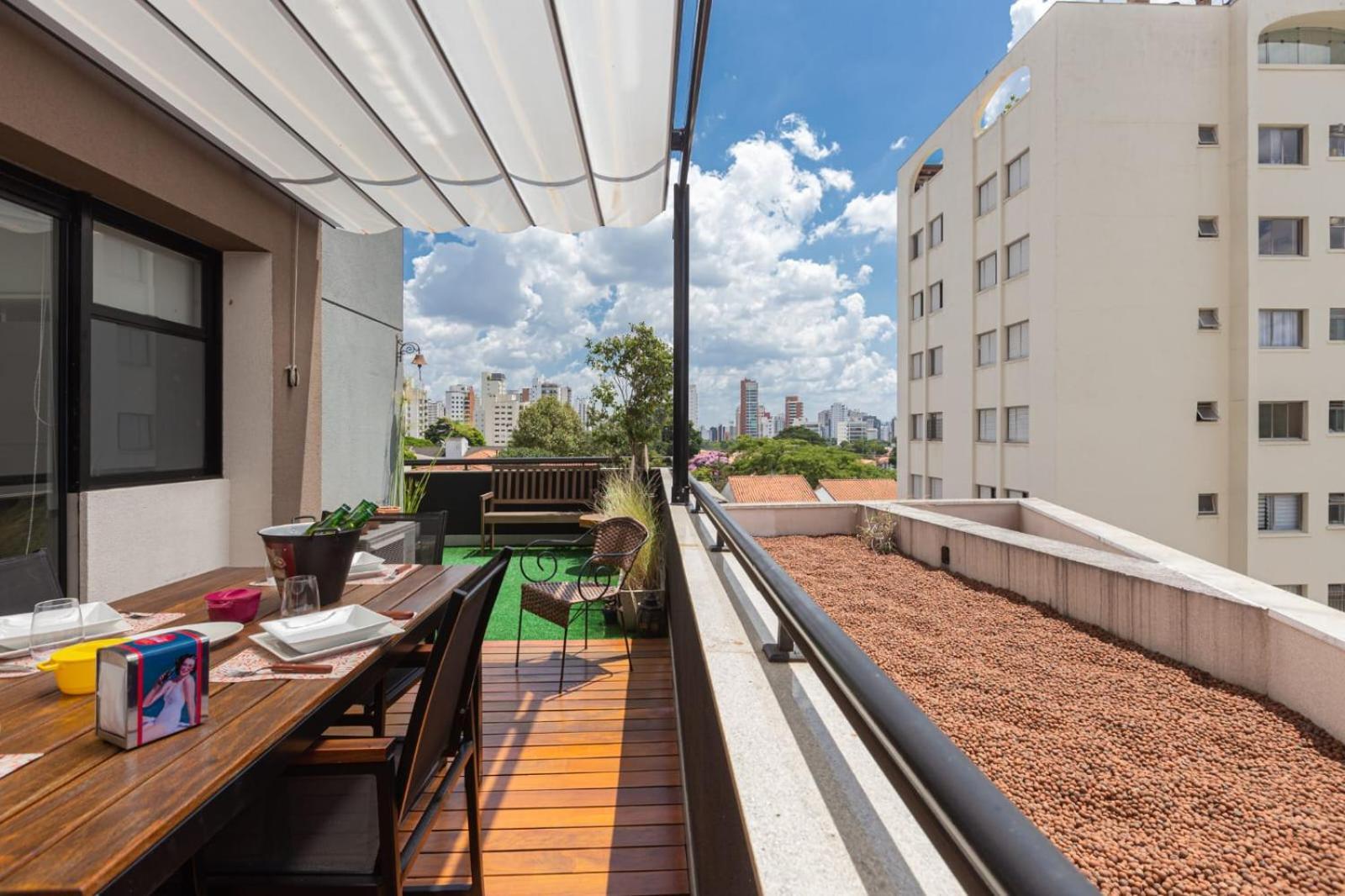 Apartamento Easy Star - Com Garden Encantador Ao Lado De Congonhas - Df01h *