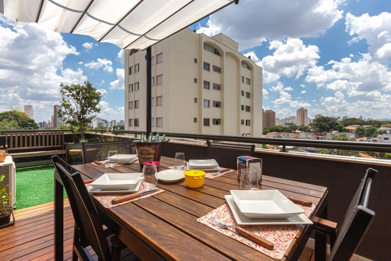 Apartamento Easy Star - Com Garden Encantador Ao Lado De Congonhas - Df01h São Paulo